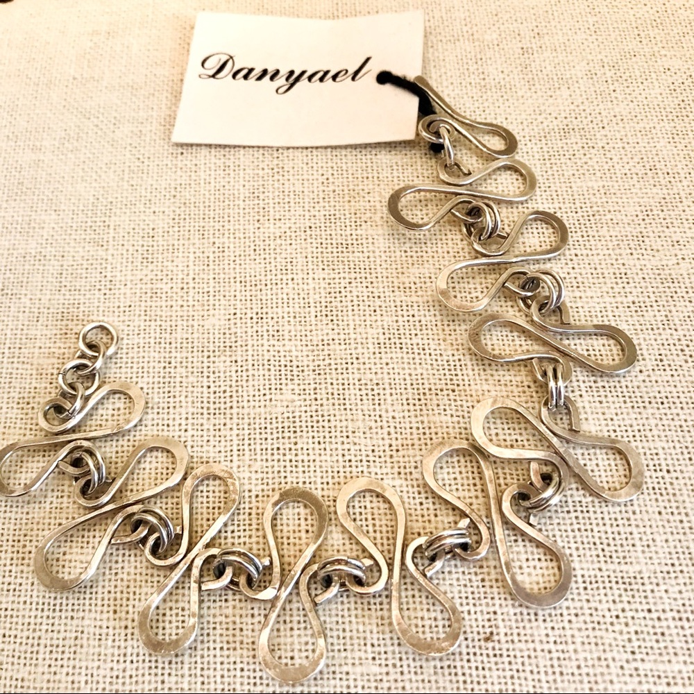 Beautiful Artisan Sterling Silver Bracelet